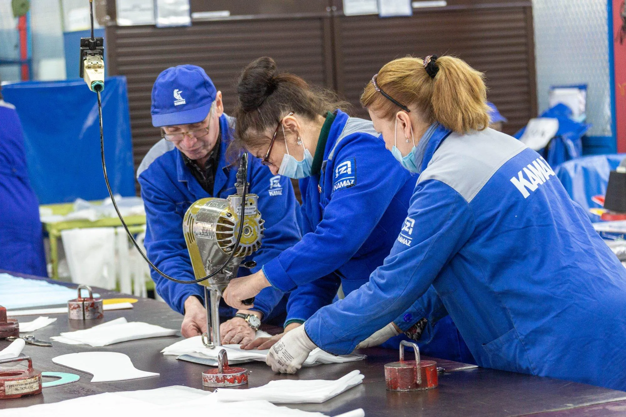 Главврач Станции скорой помощи поблагодарил «КАМАЗ» Главврач Станции скорой помощи поблагодарил «КАМАЗ»