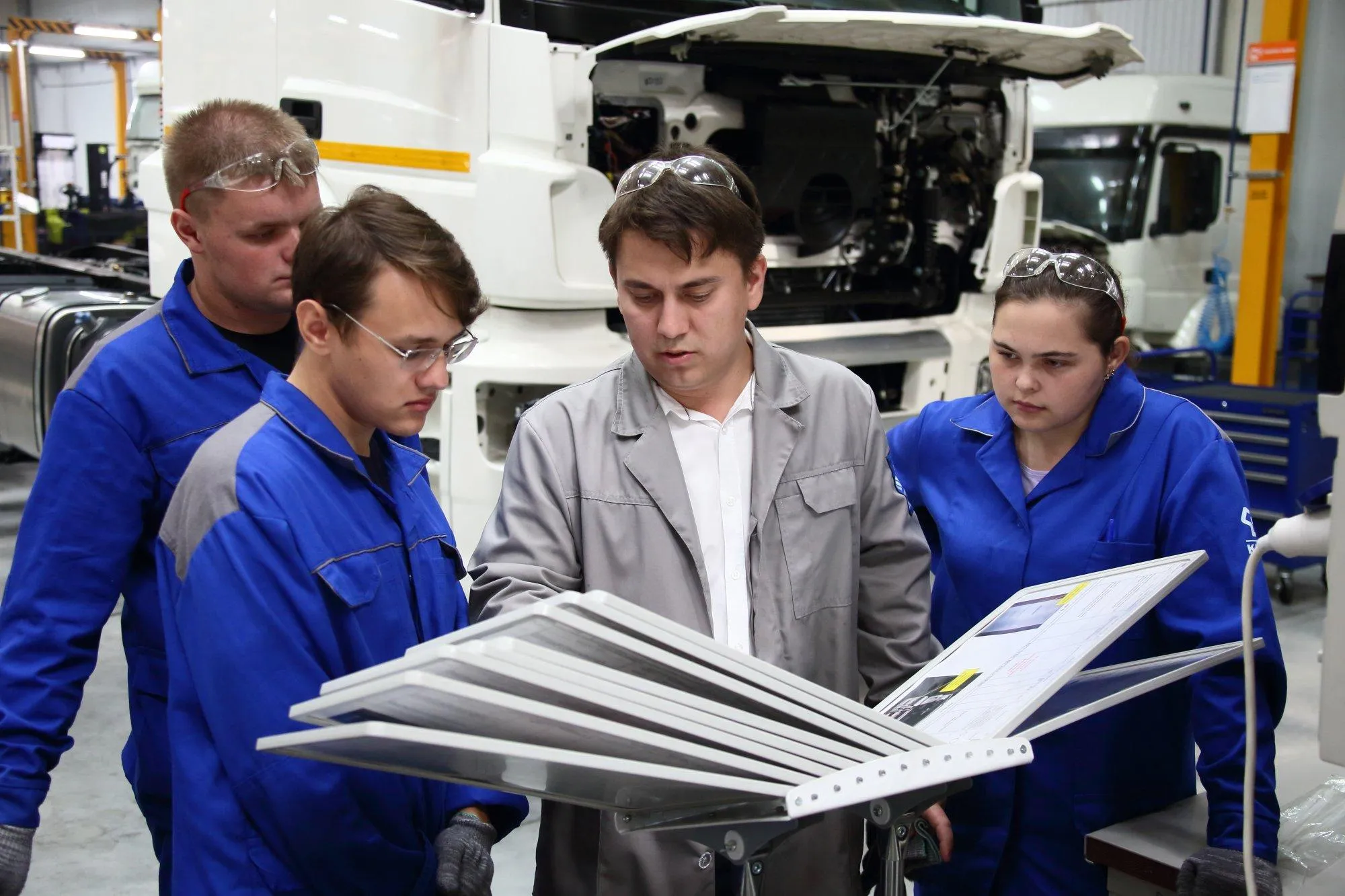 «КАМАЗ» принял студентов на летнюю практику «КАМАЗ» принял студентов на летнюю практику