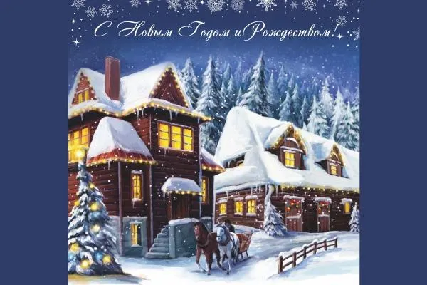 С наступающим Новым 2024 годом и Рождеством!