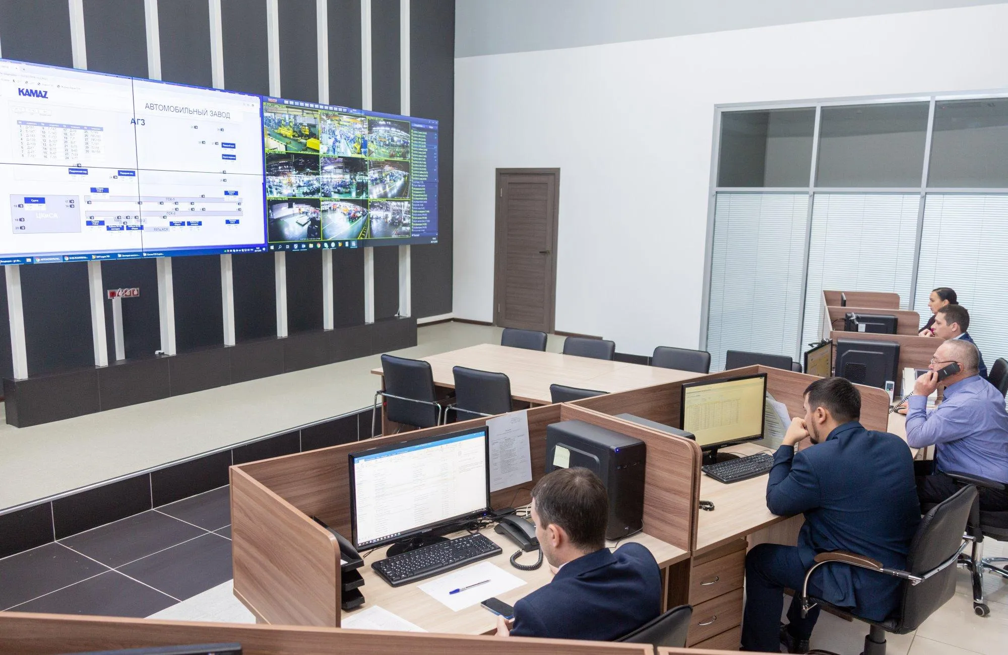 На «КАМАЗе» появился центр управления производством На «КАМАЗе» появился центр управления производством