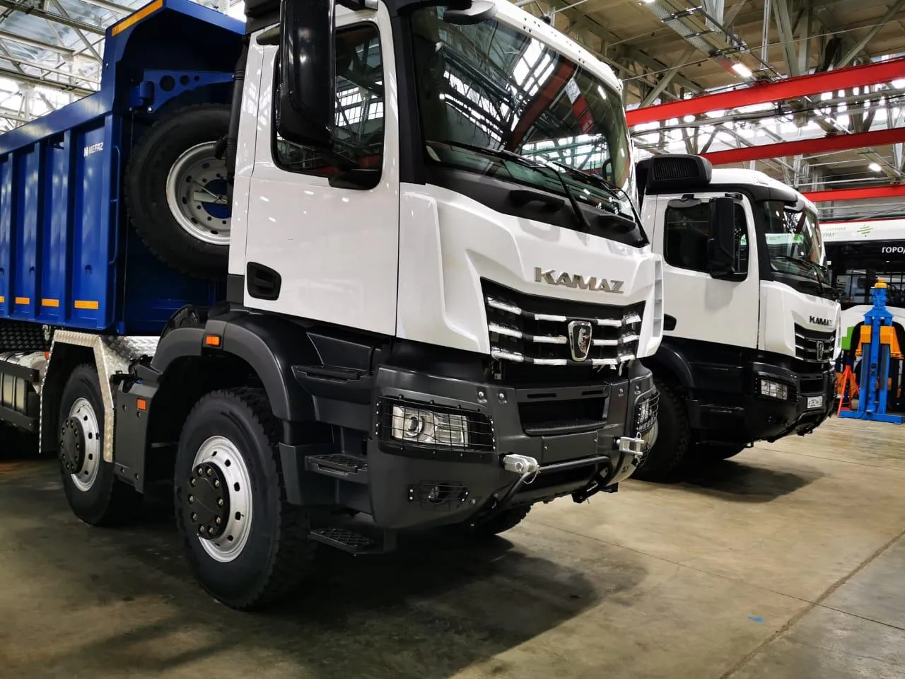Начались испытания новейшего самосвала КАМАЗ с кабиной К5 Начались испытания новейшего самосвала КАМАЗ с кабиной К5