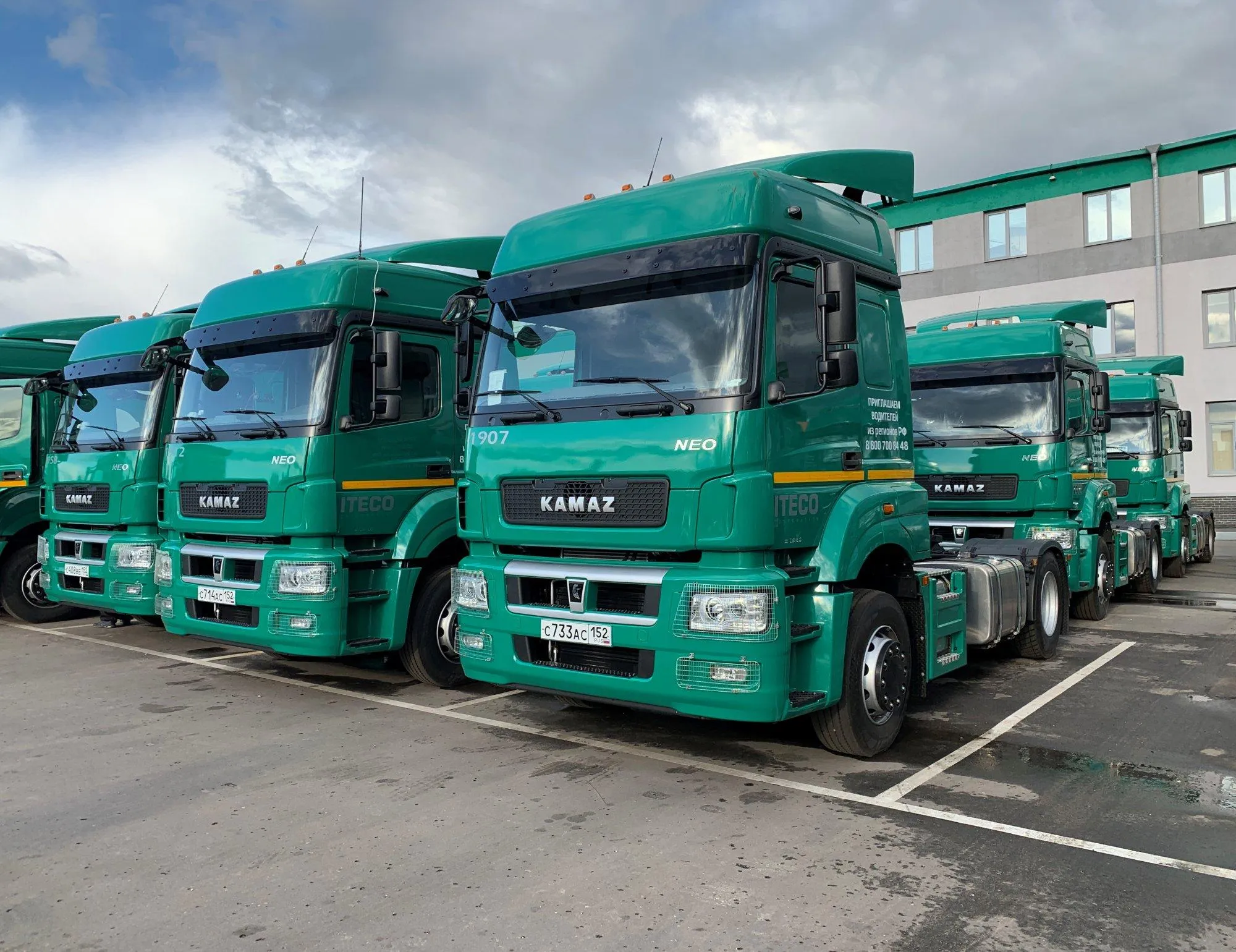 240 КАМАЗов для крупного клиента 240 КАМАЗов для крупного клиента