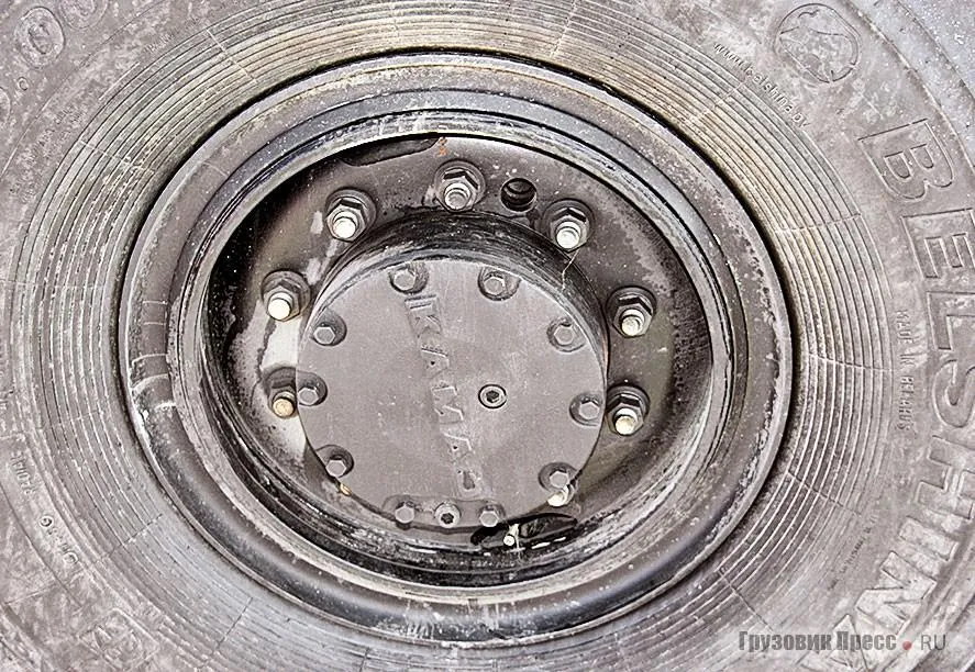 Самосвал КАМАЗ 65222 Ведущие мосты собственного производства