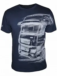 Футболка  «КАМАЗ 5490 NEO» синий меланж