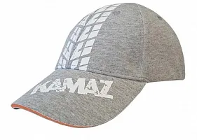 Бейсболка КАМАЗ серый меланж