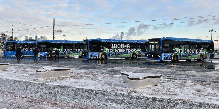 Тысячный электробус для Москвы