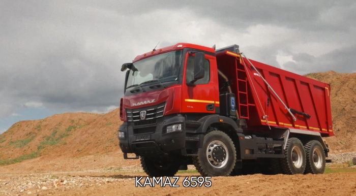 Обновленный самосвал КАМАЗ - 6595