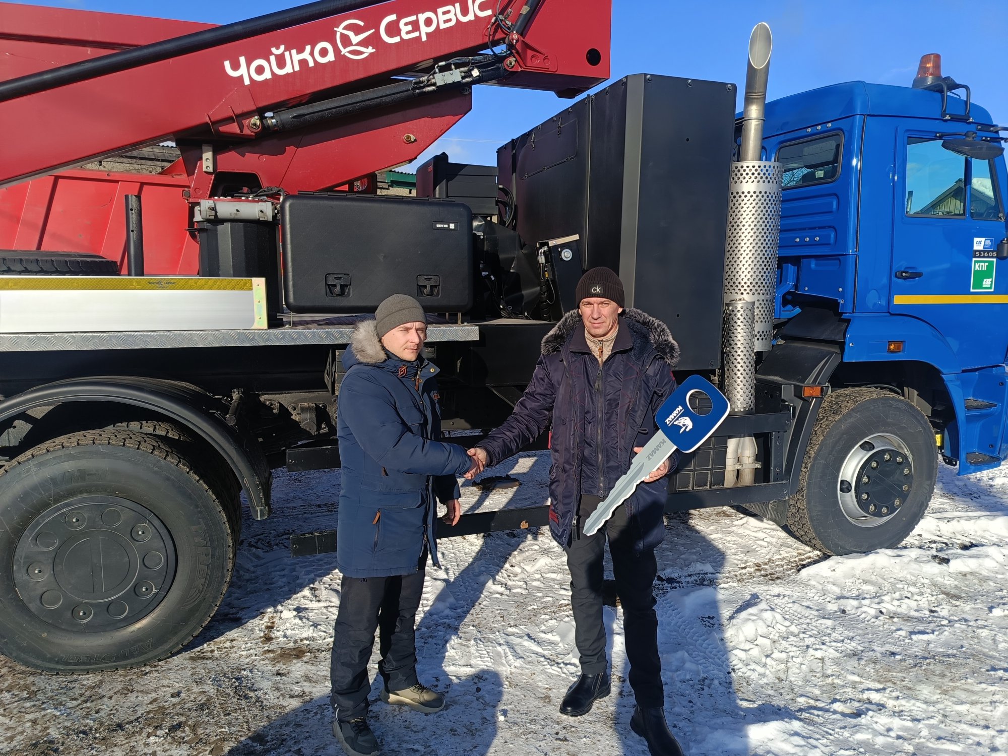 Автотехника КАМАЗ поставлена на Сахалин Автотехника КАМАЗ поставлена на Сахалин