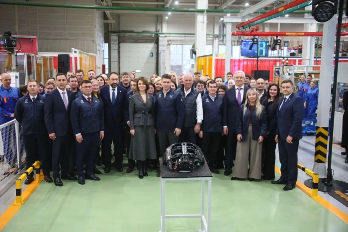 Состоялось торжественное открытие сборочной линии тормозных механизмов дискового тормоза для автотехники КАМАЗ