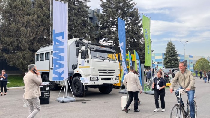 «КАМАЗ» представил обновлённый полноприводный автомобиль поколения К3 на выставке в Казахстане
