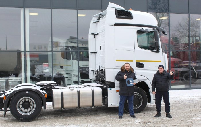 С нами надежно: новый КАМАЗ-54901 отправился в свой первый рейс