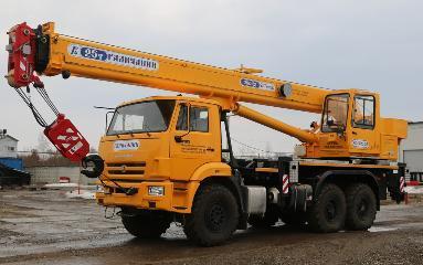 Автокран КАМАЗ КС-55713-5Л-1 на шасси КАМАЗ 43118-3011-48 (6x6)
