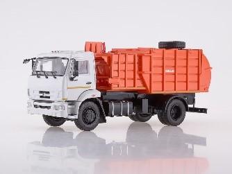 Масштабная модель КАМАЗ МКМ-4503-43253 мусоровоз