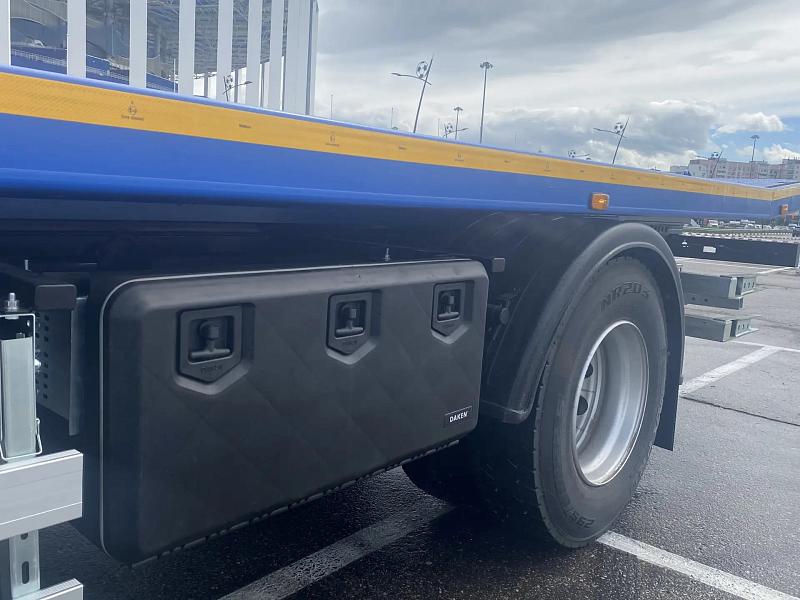 Эвакуатор со сдвижной платформой на шасси KAMAZ-53251 (4х2)