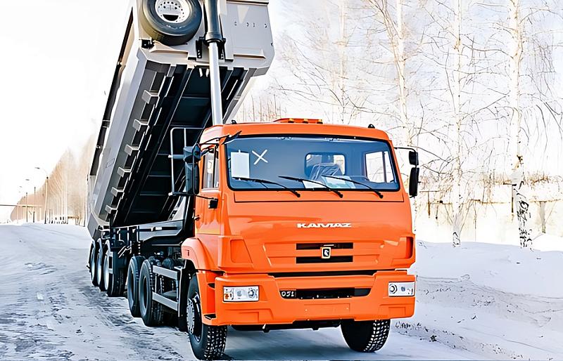 Новый самосвальный полуприцеп НЕФАЗ-9509-32-30 (33 куб.м)