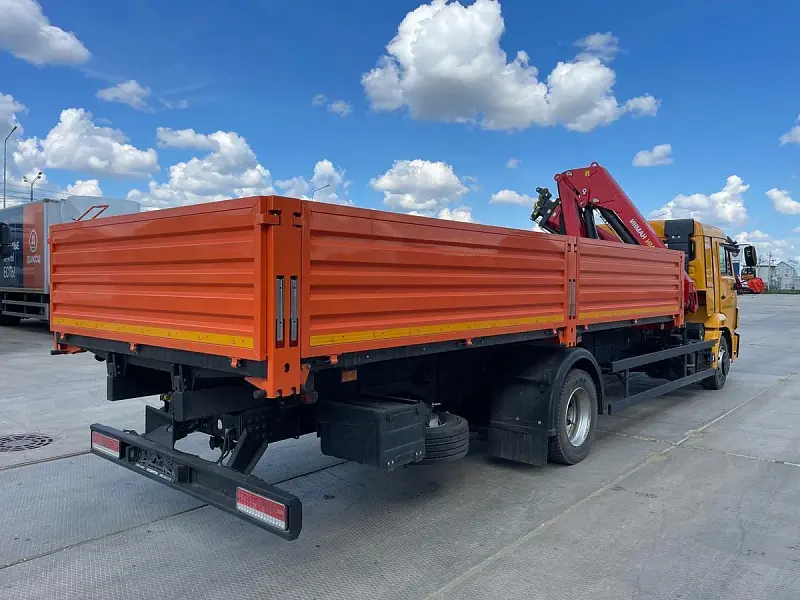Бортовой автомобиль КАМАЗ 4308 (4х2) с КМУ Palfinger ИНМАН ИМ-95