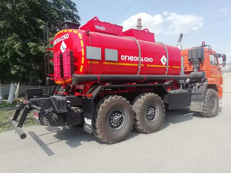 Автотопливозаправщик КАМАЗ 707445-23027-48 на шасси КАМАЗ 43118-3027-48 (6x6)
