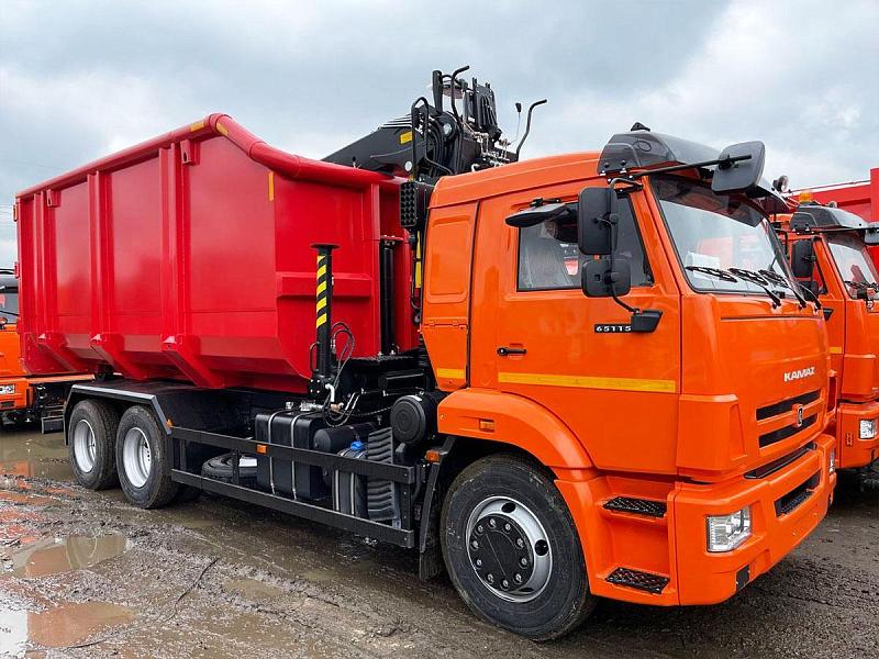 Металловоз (ломовоз) КАМАЗ 659004-4202923-48 на шасси 65115-3094-48 (6x4)