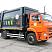 Мусоровоз с задней загрузкой МК-4545-06 на шасси KAMAZ-53605 (4х2) 15,1 м.куб.