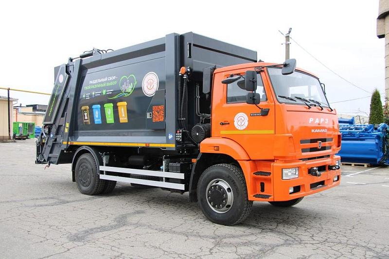 Мусоровоз с задней загрузкой МК-4545-06 на шасси KAMAZ-53605 (4х2) 15,1 м.куб.