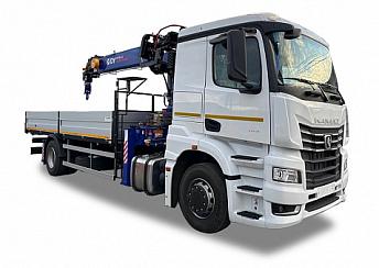 Бортовой автомобиль КАМАЗ 53251 (4x2) c КМУ ИКРАН RS1956 ACE