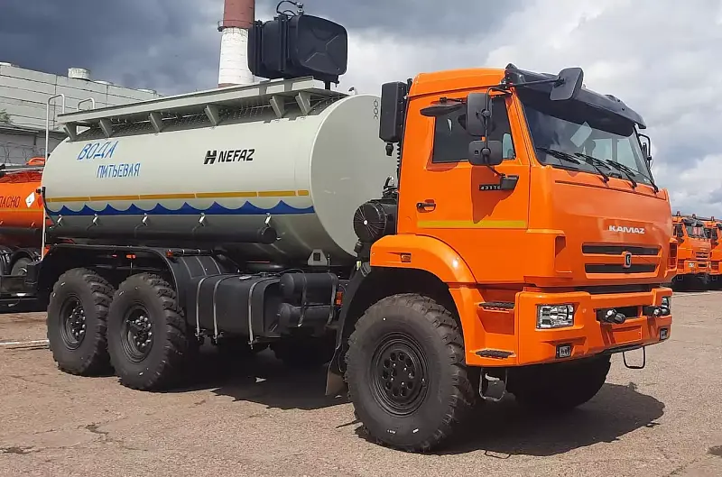 Автоцистерна КАМАЗ 66065-12211-48 на шасси KAMAZ 43118-3027-48 (6x6)