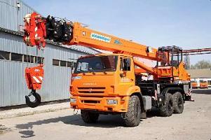 Автокран КАМАЗ КС-55713-5К-3 на шасси КАМАЗ 43118-3011-48 (6x6)