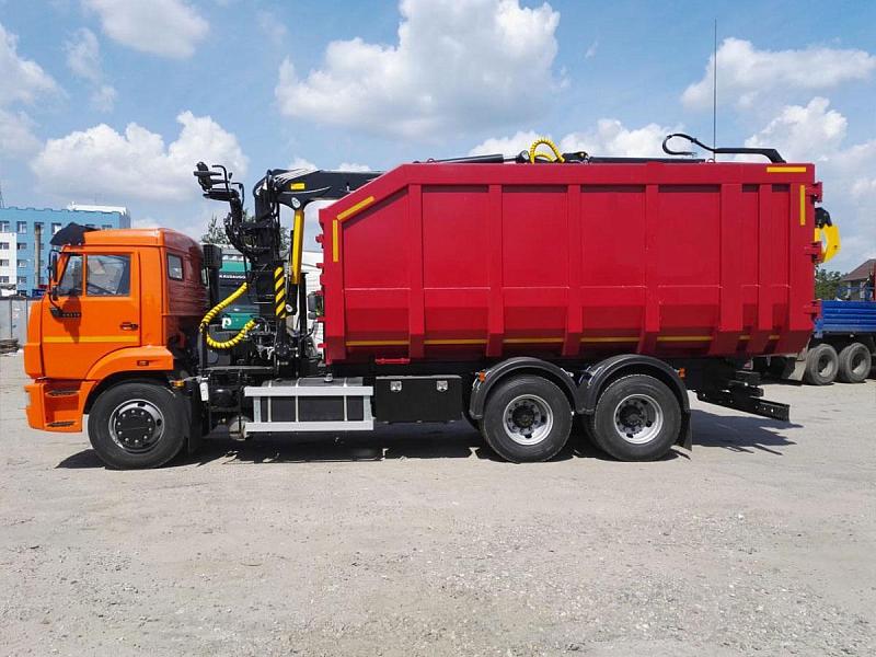 Металловоз (ломовоз) КАМАЗ 659004-4202923-48 на шасси 65115-3094-48 (6x4)