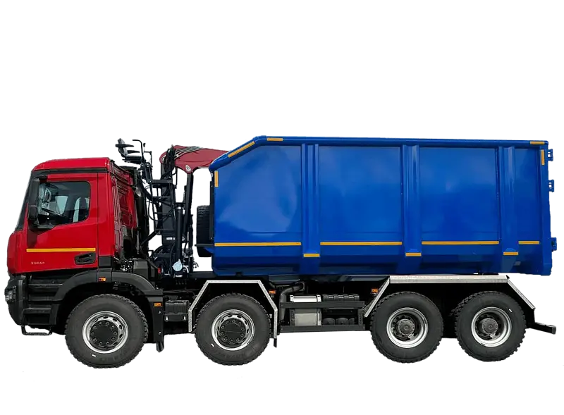 Металловоз (ломовоз) КАМАЗ 65951 (8x4) с манипулятором ВМ 10-74