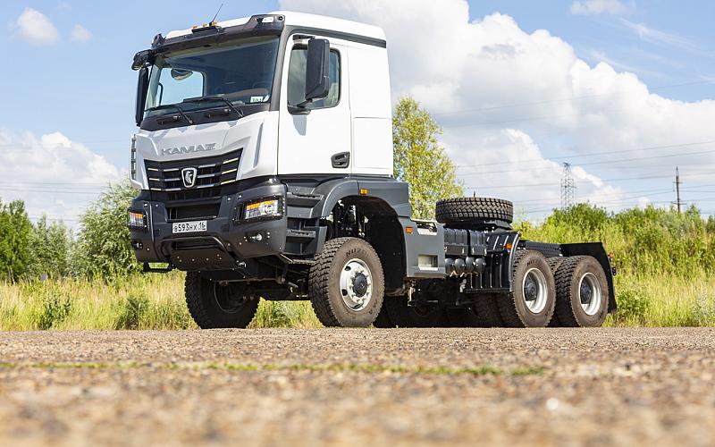 Седельный тягач KAMAZ-65955 (6х6) | КАМАЗ-65955-АА