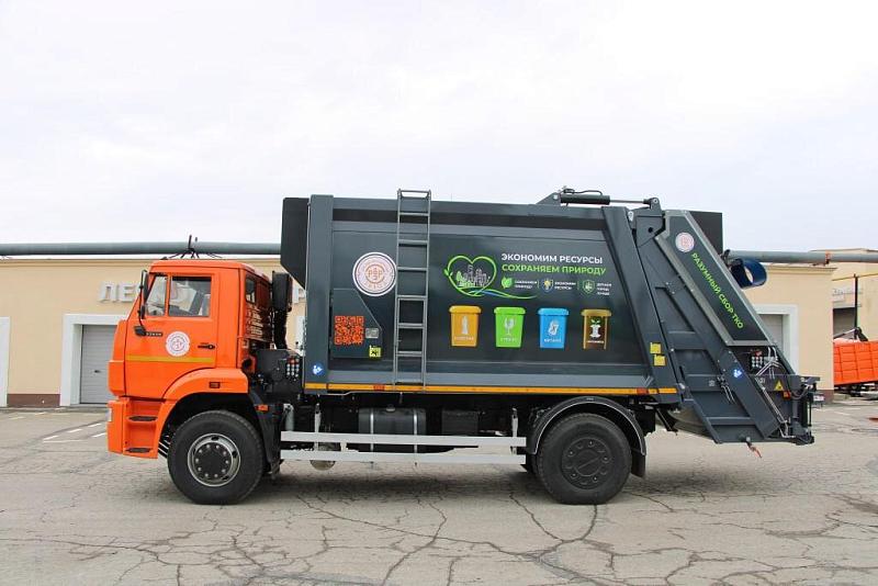 Мусоровоз с задней загрузкой МК-4545-06 на шасси KAMAZ-53605 (4х2) 15,1 м.куб.