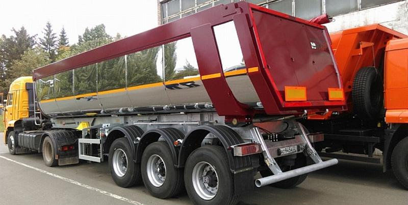 Самосвальный полуприцеп НЕФАЗ-9509-17-30 (30 куб.м)