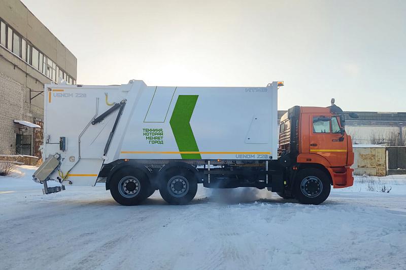 Мусоровоз VZ 20 на шасси KAMAZ-65115 (6х4) 20 м.куб.