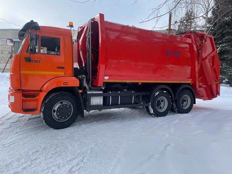 Мусоровоз КО-427-07 на шасси KAMAZ-65115 (6х4) 19 м.куб.