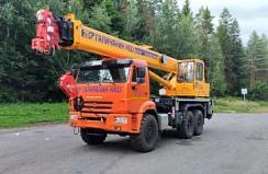 Автокран КАМАЗ КС-55713-5В-1 на шасси КАМАЗ 43118-3011-48 (6x6)