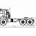Седельный тягач KAMAZ-53504 | КАМАЗ-53504-76020-50 (6х6)