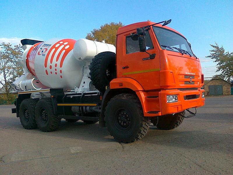 Автобетоносмеситель КАМАЗ-5814Т6 | KAMAZ-5814Т6 (6х6)