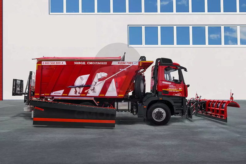 Комбинированная дорожная машина (КДМ) КАМАЗ-788118-001-CA (6x4)