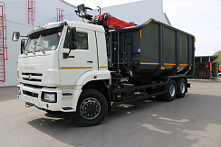 Металловоз (ломовоз)  КАМАЗ 65117 с КМУ ВМ 10-74