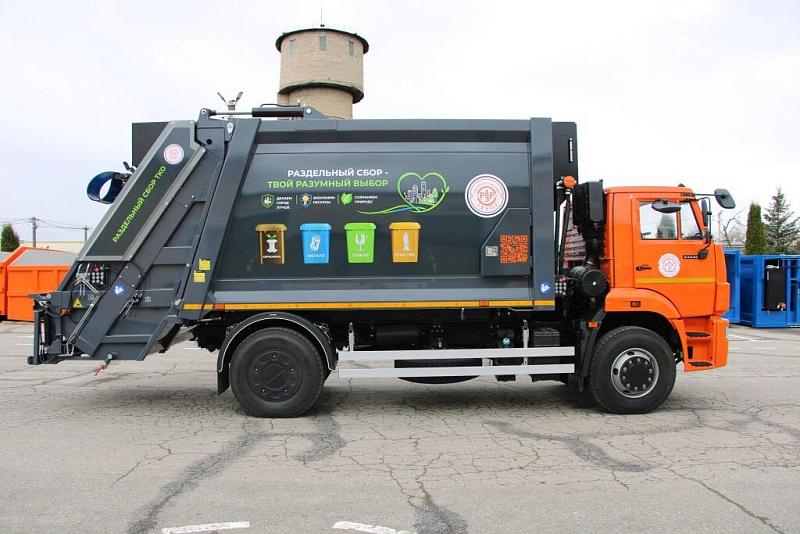 Мусоровоз с задней загрузкой МК-4545-06 на шасси KAMAZ-53605 (4х2) 15,1 м.куб.
