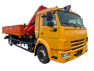 Бортовой автомобиль КАМАЗ 4308 (4х2) с КМУ Palfinger ИНМАН ИМ-95