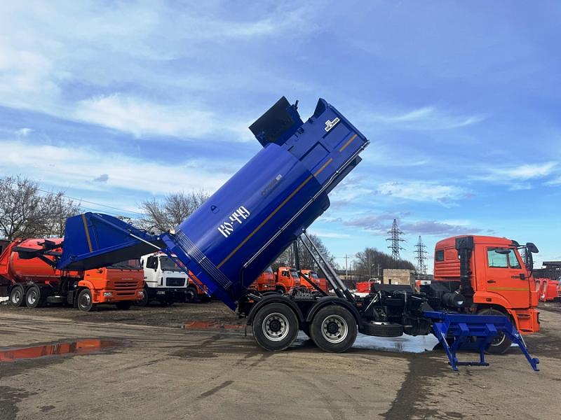 Мусоровоз КО-449-02 на шасси KAMAZ-65115 (6х4) 22 м.куб.