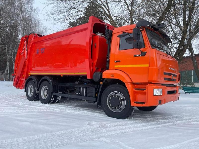 Мусоровоз КО-427-07 на шасси KAMAZ-65115 (6х4) 19 м.куб.