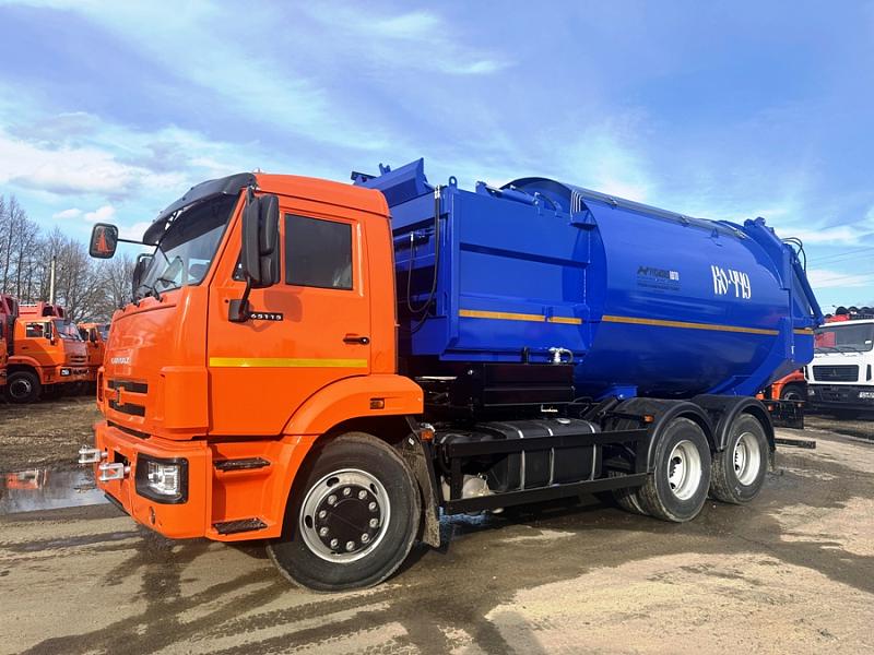 Мусоровоз КО-449-02 на шасси KAMAZ-65115 (6х4) 22 м.куб.