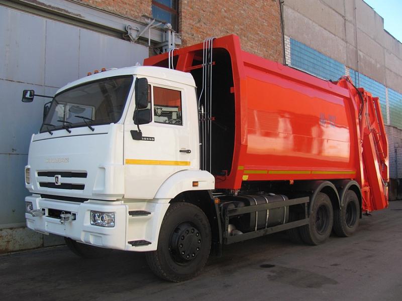 Мусоровоз КО-427-80 на шасси KAMAZ-65115 (6х4) 20 м.куб.