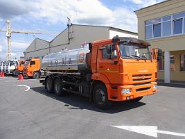 Автоцистерна водовоз на шасси КАМАЗ-65115 (6x4) 10 куб.м.