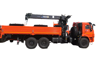 Бортовой автомобиль КАМАЗ 6591-120091-50 (6x6) c КМУ Kanglim 1256