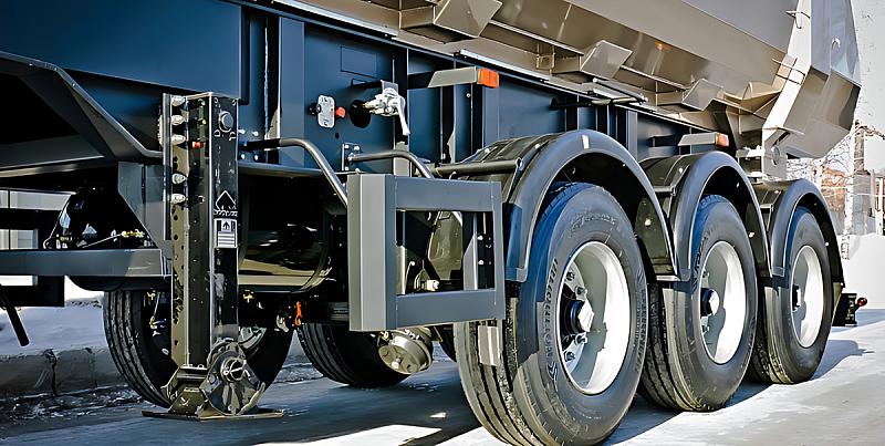 Новый самосвальный полуприцеп НЕФАЗ-9509-32-30 (33 куб.м)