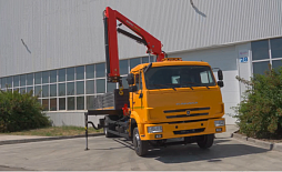 Новый бортовой КАМАЗ-4308 с КМУ ИНМАН ИМ-95