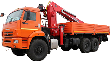 Бортовой автомобиль КАМАЗ 6591-160191-50 (6x6) c КМУ HORYONG HRS-216